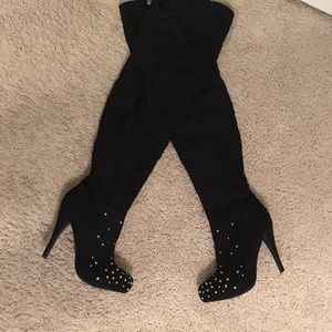 Thigh high boots